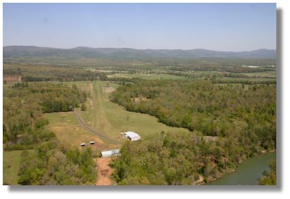 Airstrip for River Bend Aero Ranch for Fly-in Camping